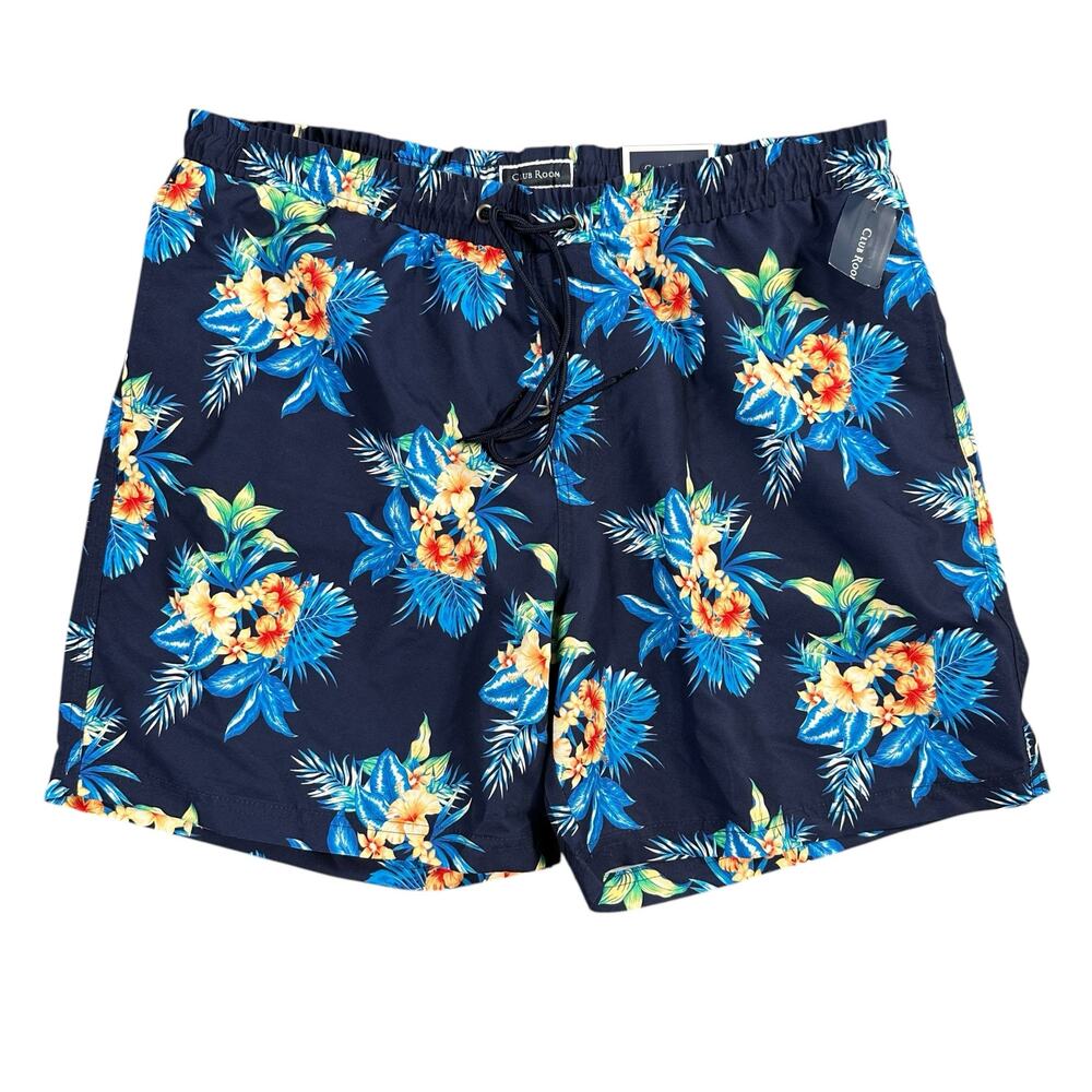 Club Room Men's 7" Quick Dry Swim‎ Trunk Shorts Size XL